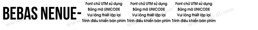bebas nenue字体转换